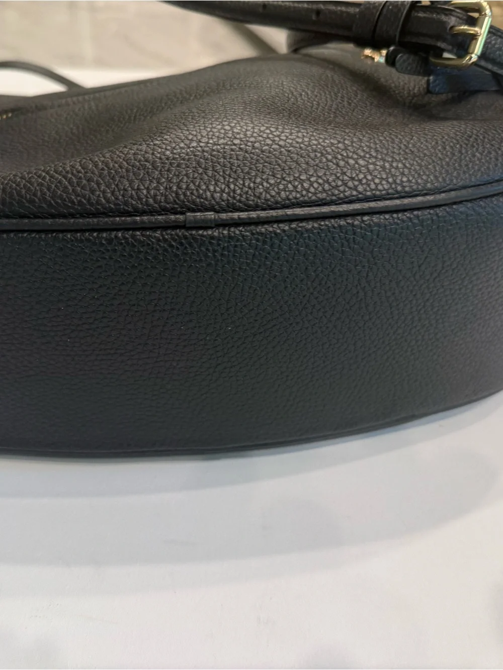 Coach pebble leather